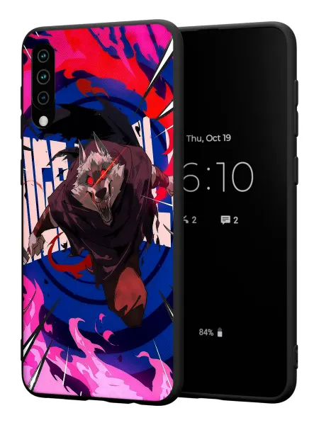 PBl store Чехол на Samsung A50 A30S A50S с принтом Волк