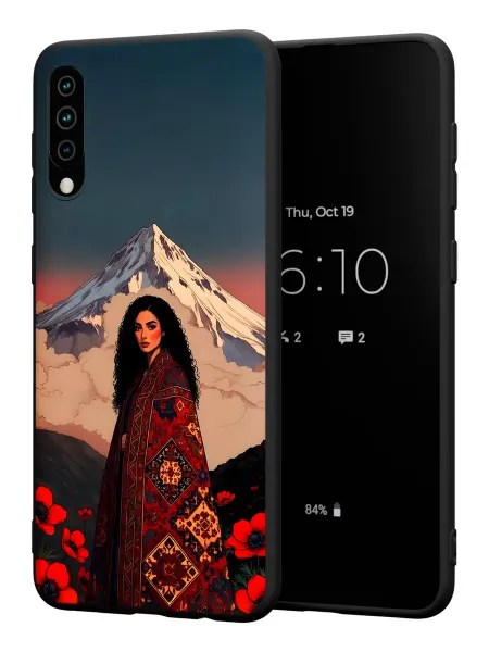 PBl store Чехол на Samsung A50 A30S A50S с принтом Девушка в горах