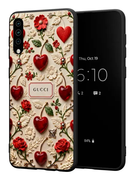 PBl store Чехол на Samsung A50 A30S A50S с принтом Гуччи