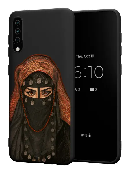 PBl store Чехол на Samsung A50 A30S A50S с принтом Покрытая девушка