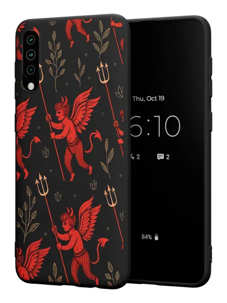 PBl store Чехол на Samsung A50 A30S A50S с принтом Демоны