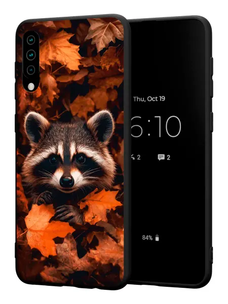 PBl store Чехол на Samsung A50 A30S A50S с принтом Енот