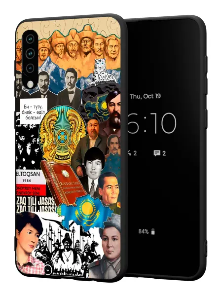 PBl store Чехол на Samsung A50 A30S A50S с принтом Казахстан