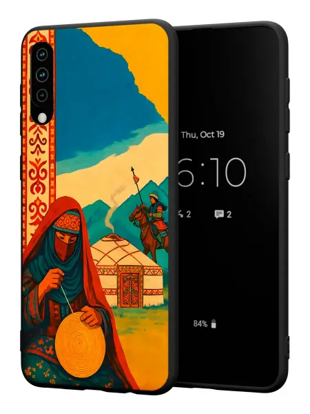 PBl store Чехол на Samsung A50 A30S A50S с принтом Казашка