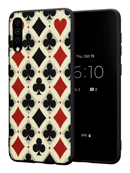 PBl store Чехол на Samsung A50 A30S A50S с принтом Карты