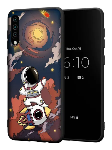 PBl store Чехол на Samsung A50 A30S A50S с принтом Космос