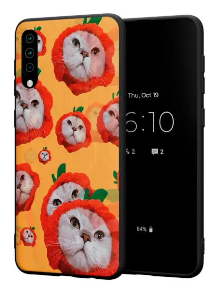 PBl store Чехол на Samsung A50 A30S A50S с принтом Котики