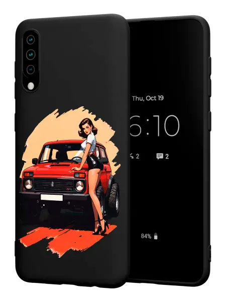 PBl store Чехол на Samsung A50 A30S A50S с принтом Лада Нива