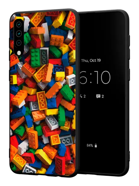 PBl store Чехол на Samsung A50 A30S A50S с принтом Лего