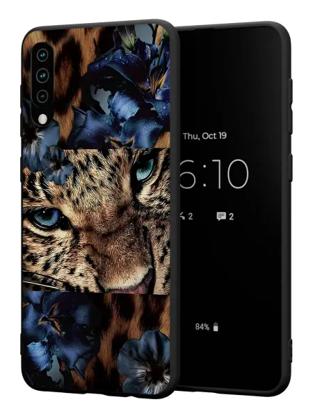 PBl store Чехол на Samsung A50 A30S A50S с принтом Леопард