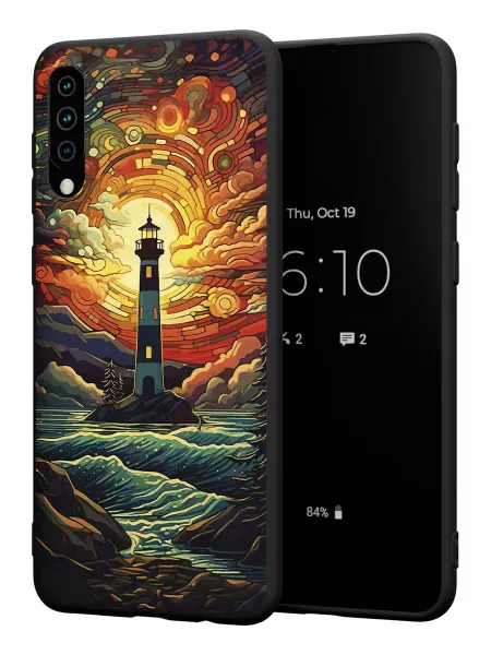 PBl store Чехол на Samsung A50 A30S A50S с принтом Маяк