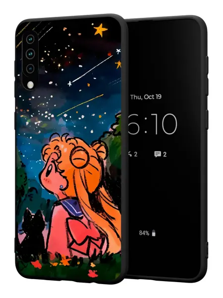 PBl store Чехол на Samsung A50 A30S A50S с принтом Сейлор Мун
