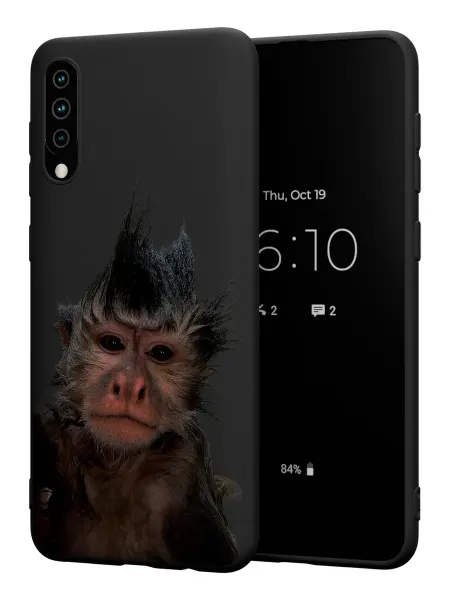 PBl store Чехол на Samsung A50 A30S A50S с принтом Обезьянка