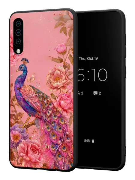 PBl store Чехол на Samsung A50 A30S A50S с принтом Павлин