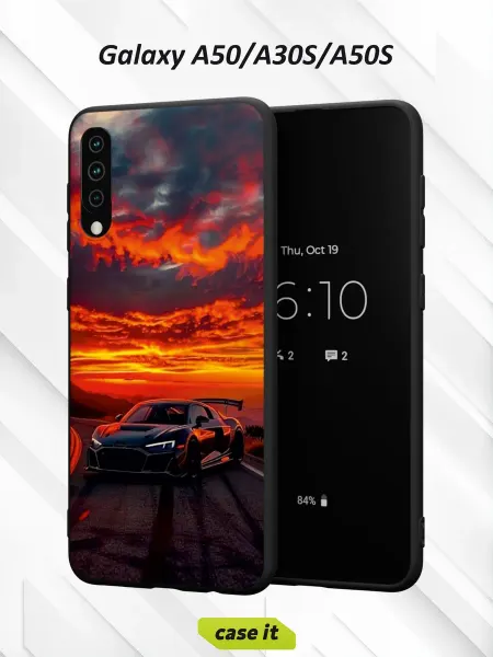 Case it Чехол на Samsung A50 A30S A50Sс принтом Audi