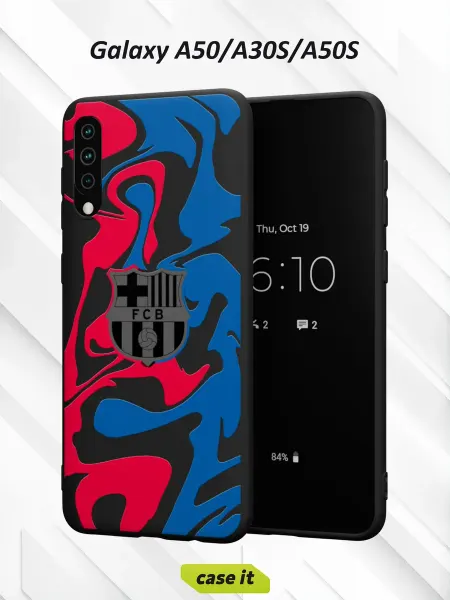 Case it Чехол на Samsung A50 A30S A50Sс принтом FC Barcelona