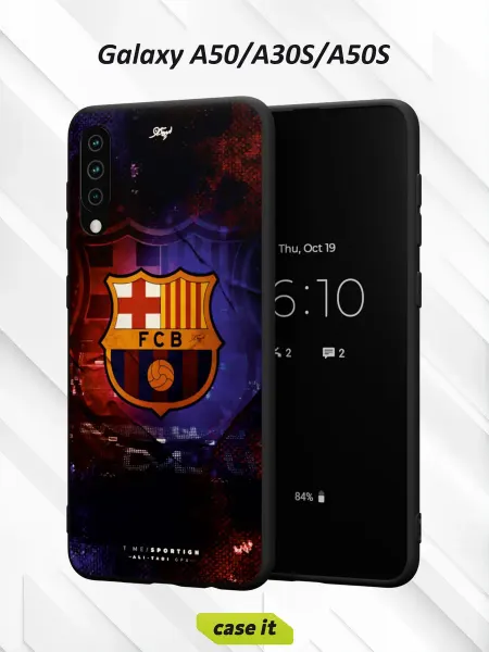 Case it Чехол на Samsung A50 A30S A50Sс принтом ФК FCB