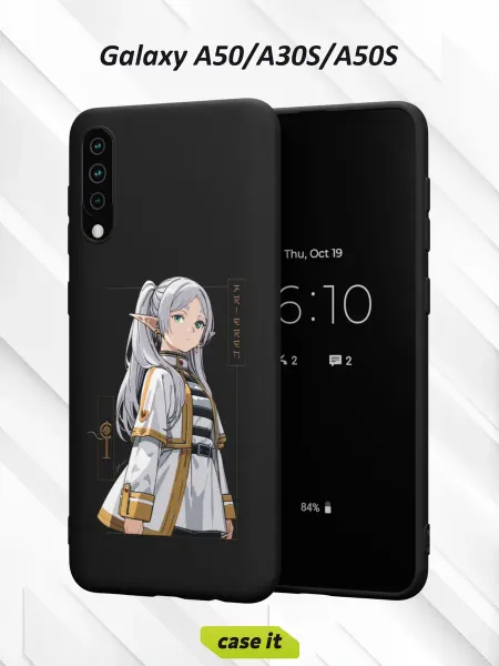 Case it Чехол на Samsung A50 A30S A50Sс принтом Frieren