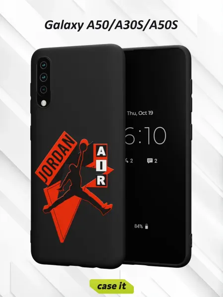 Case it Чехол на Samsung A50 A30S A50Sс принтом Jordan