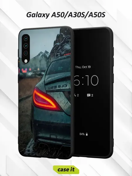 Case it Чехол на Samsung A50 A30S A50Sс принтом Mercedes