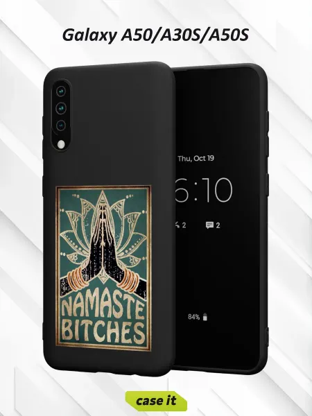 Case it Чехол на Samsung A50 A30S A50Sс принтом Namaste