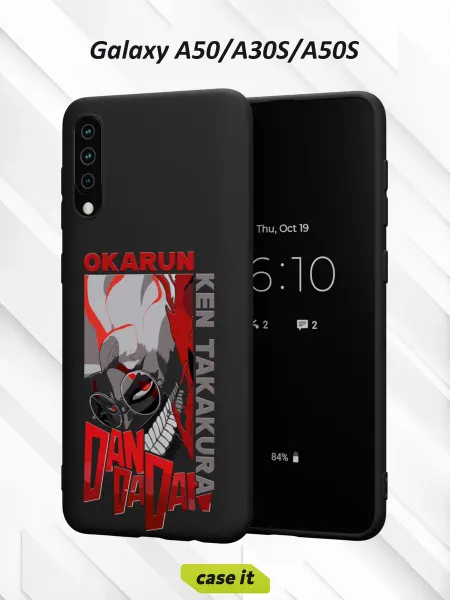 Case it Чехол на Samsung A50 A30S A50Sс принтом Аниме Okarun