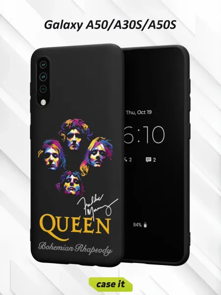 Case it Чехол на Samsung A50 A30S A50Sс принтом Queen