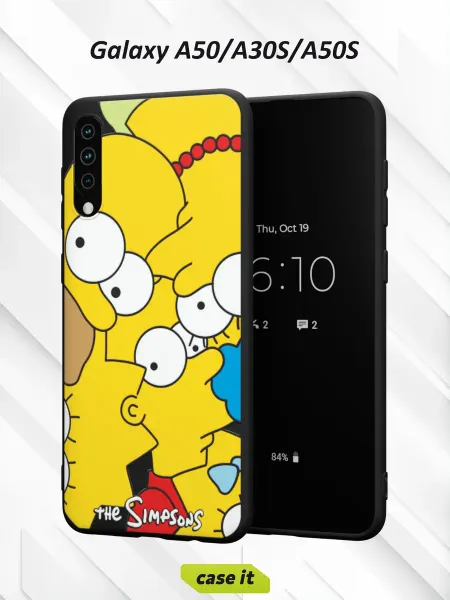 Case it Чехол на Samsung A50 A30S A50Sс принтом The Simpsons
