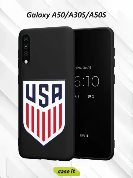 Case it Чехол на Samsung A50 A30S A50Sс принтом USA