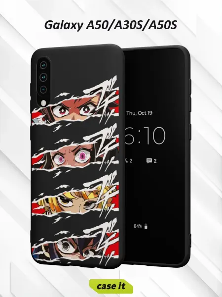 Case it Чехол на Samsung A50 A30S A50Sс принтом Аниме взгляд