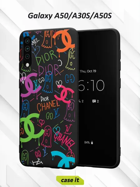 Case it Чехол на Samsung A50 A30S A50Sс принтом Бренды