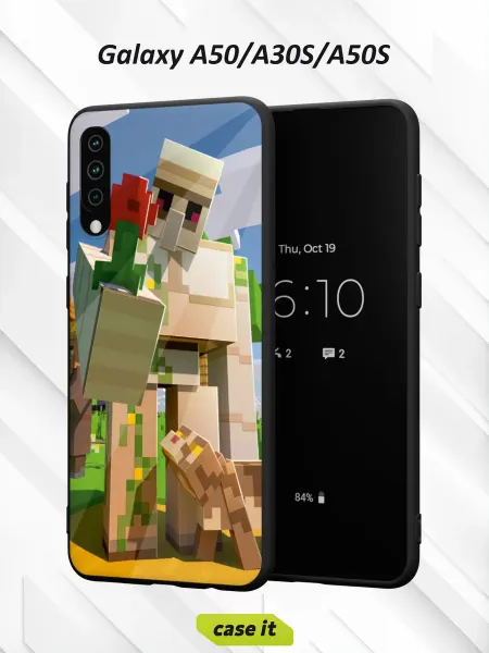 Case it Чехол на Samsung A50 A30S A50Sс принтом Железный голем