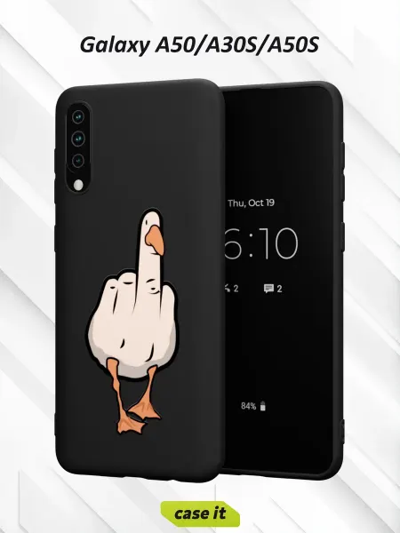 Case it Чехол на Samsung A50 A30S A50Sс принтом Гусь