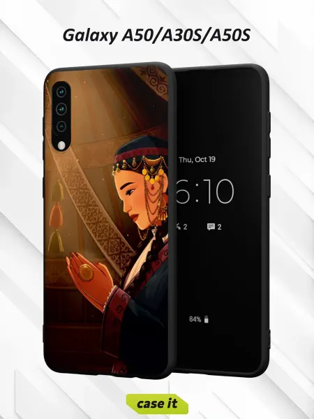 Case it Чехол на Samsung A50 A30S A50Sс принтом Девушка