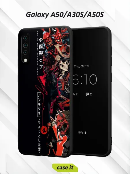 Case it Чехол на Samsung A50 A30S A50Sс принтом Демон