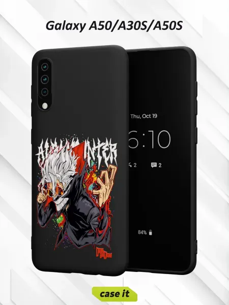 Case it Чехол на Samsung A50 A30S A50Sс принтом Кен Такакура