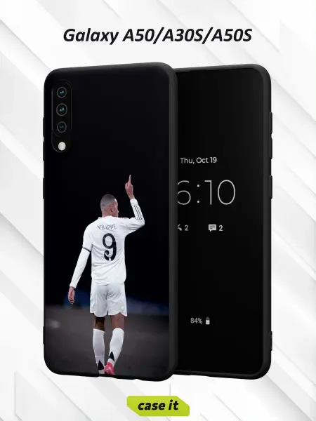 Case it Чехол на Samsung A50 A30S A50Sс принтом Килиан Мбаппе