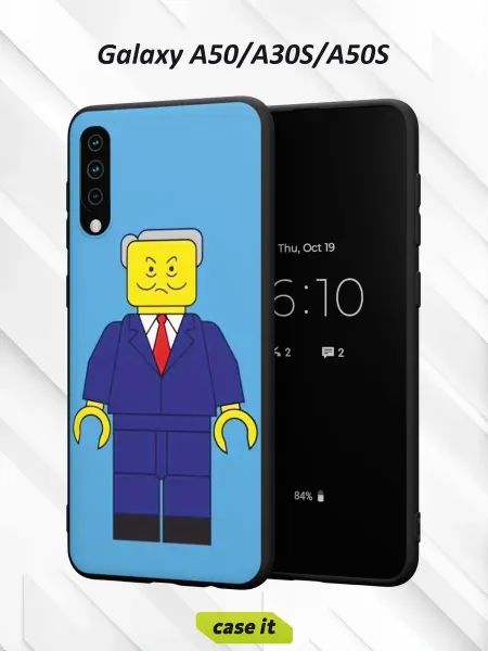 Case it Чехол на Samsung A50 A30S A50Sс принтом Лего