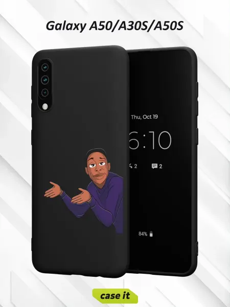Case it Чехол на Samsung A50 A30S A50Sс принтом Хаби Лейма