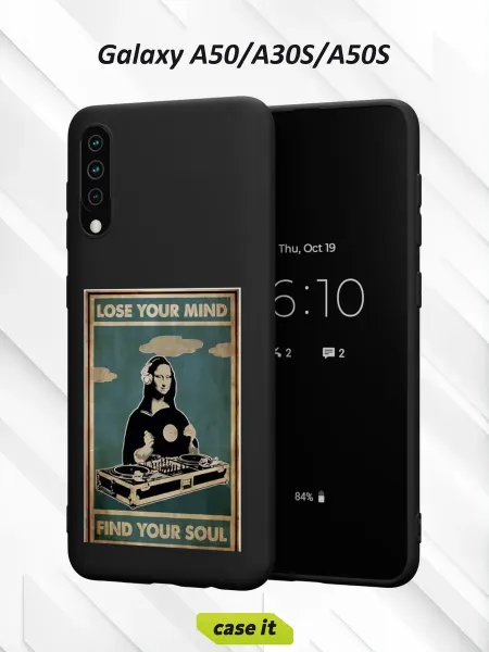 Case it Чехол на Samsung A50 A30S A50Sс принтом Мона Лиза
