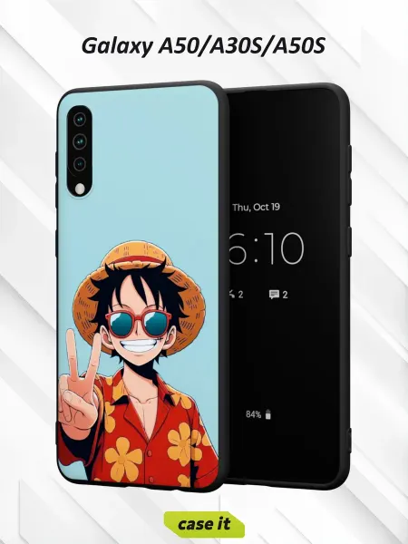 Case it Чехол на Samsung A50 A30S A50Sс принтом Луффи