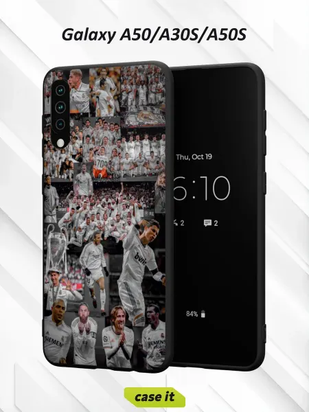 Case it Чехол на Samsung A50 A30S A50Sс принтом Реал Мадрид