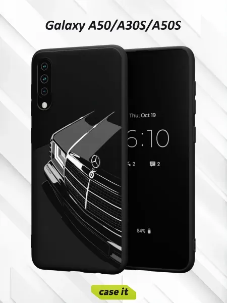Case it Чехол на Samsung A50 A30S A50Sс принтом Мерседес