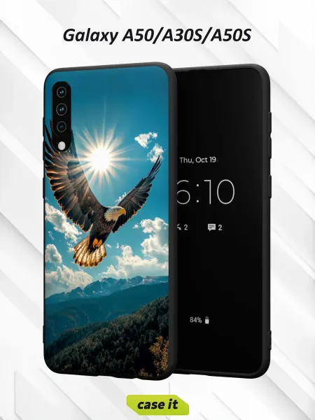 Case it Чехол на Samsung A50 A30S A50Sс принтом Орёл