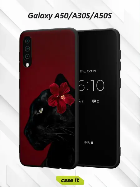 Case it Чехол на Samsung A50 A30S A50Sс принтом Пантера
