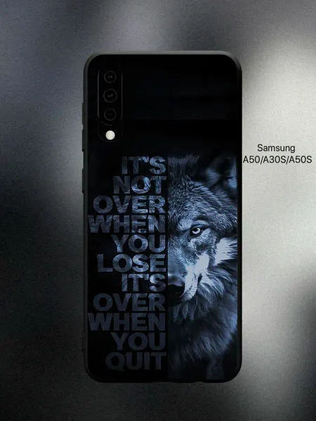 ANP Case Чехол на Samsung A50 с волком