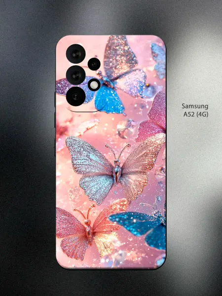 ANP Case Чехол на Samsung A52 с бабочками