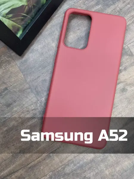 MixCase Чехол на Samsung A52 бордовый