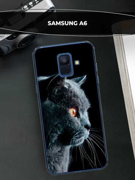 SAMSUNG Чехол на Galaxy A6 с принтом