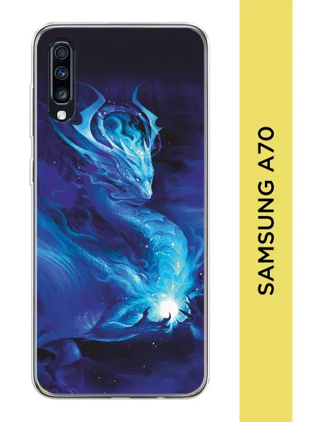 Samsung Чехол на A70 с драконом